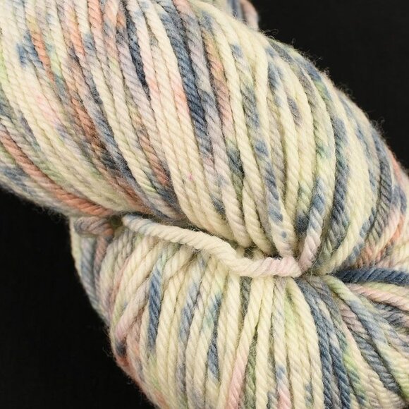 MadelineTosh DK Twist Yarn Superwash Merino Wool Hand Dyed Patched Overalls - Picture 2 of 3